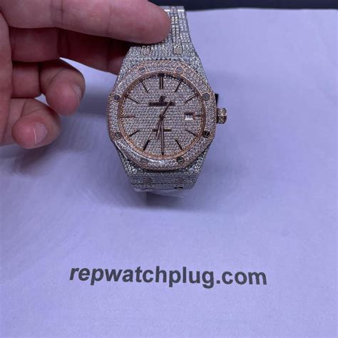 replica iced out watch|affordable iced out watches.